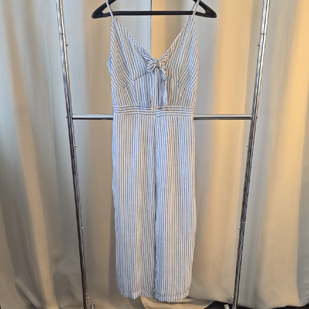 Striped Jumpsuit